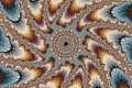 Mandelbrot fractal image bronze cellulite