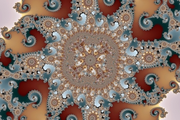 mandelbrot fractal image named bronze spying