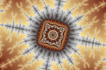 mandelbrot fractal image named brown dace