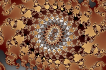 mandelbrot fractal image named Brownie