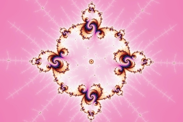 mandelbrot fractal image named bubble gum