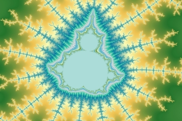 mandelbrot fractal image named Buddha