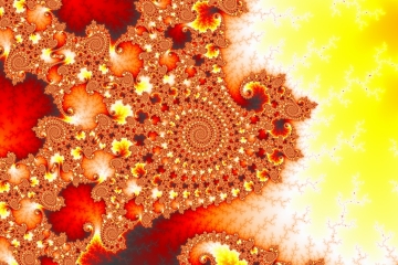 mandelbrot fractal image named Burn it