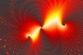 Mandelbrot fractal image Burning Hatred