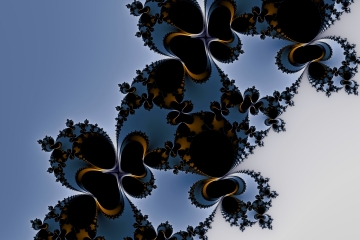 mandelbrot fractal image named Butterflies