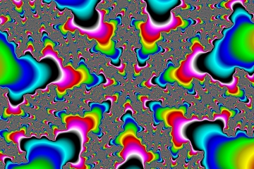 mandelbrot fractal image named candy poles 2