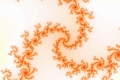 Mandelbrot fractal image candycane