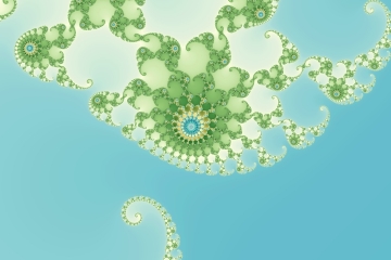 mandelbrot fractal image named Celestial Plume