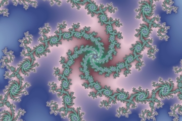 mandelbrot fractal image named celestial wind