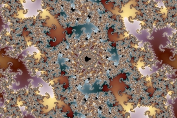 mandelbrot fractal image named chemical ruins 1