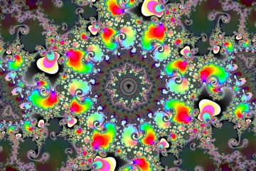 mandelbrot fractal image named Circus arena