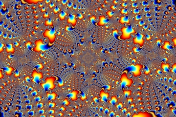Mandelbrot fractal image named City lights by Tanta mandelbrot fractal image named City lights
