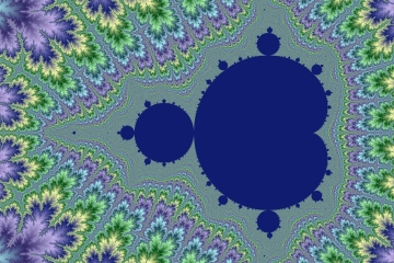 mandelbrot fractal image named Classical