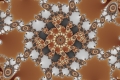 Mandelbrot fractal image clock tower