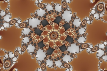 mandelbrot fractal image named clock tower