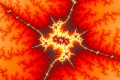 Mandelbrot fractal image clot