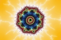 Mandelbrot fractal image Coaster