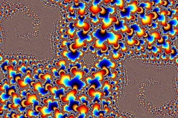 mandelbrot fractal image named Color color