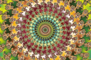 Mandelbrot fractal image named Color dance by Tanta mandelbrot fractal image named Color dance