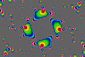 mandelbrot fractal image named Color game 2