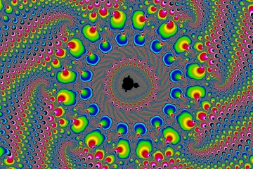 Mandelbrot fractal image named Color power by Tanta mandelbrot fractal image named Color power