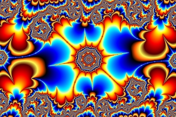 mandelbrot fractal image named color rays