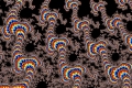 mandelbrot fractal image Color run