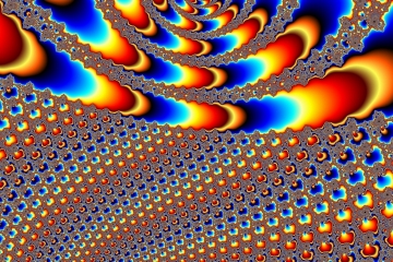 mandelbrot fractal image named Color show III