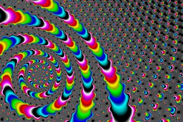 mandelbrot fractal image named Color spiral.