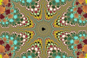mandelbrot fractal image named Color star