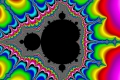Mandelbrot fractal image Colors