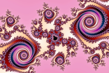 mandelbrot fractal image named Composition