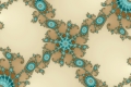 Mandelbrot fractal image continents