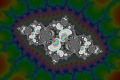 Mandelbrot fractal image corporal