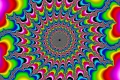 Mandelbrot fractal image crazy tunnel