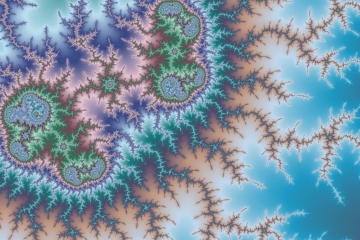 mandelbrot fractal image named CREATION