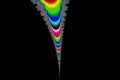 Mandelbrot fractal image cremallera