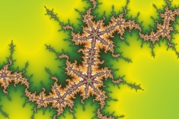 mandelbrot fractal image named Crocodile