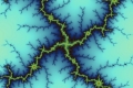 Mandelbrot fractal image cross