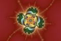 Mandelbrot fractal image dandelion flower