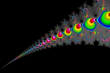 Mandelbrot fractal image named Dark 1 by Tanta mandelbrot fractal image named Dark 1