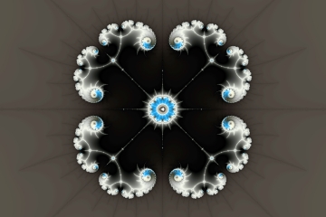 mandelbrot fractal image named Dark
