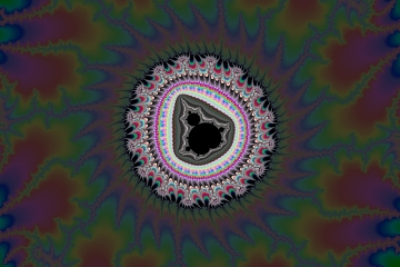 mandelbrot fractal image named dark nirvana