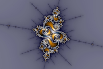 mandelbrot fractal image named dark rose