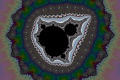 Mandelbrot fractal image deathly shadow