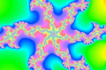 mandelbrot fractal image named deep sea star