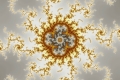 Mandelbrot fractal image desert