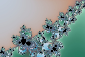 mandelbrot fractal image named Diagonal 2
