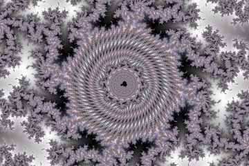 mandelbrot fractal image named Discreet pink