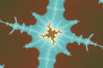 mandelbrot fractal image named donate